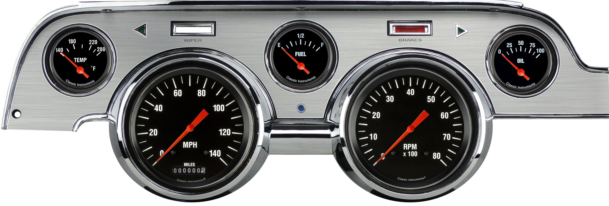 Classic Instruments Hot Rod 1967-68 Mustang | Classic Instruments