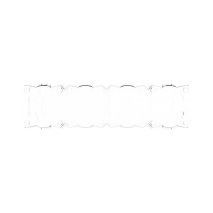 KC HiLiTES FLEX ERA LED Light Bar 10in. Light Shield - Clear (SHIELD ONLY)