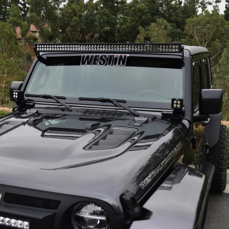 
                      
                        Westin 18-19 Jeep Wrangler Pillar LED Light Mount - Black
                      
                    