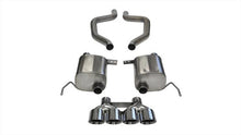 Corsa 17-19 Chevy Corvette Z06 (Grand Sport Only) 3in Axle Back Xtreme Exhaust Pol Quad 4.5in Tip