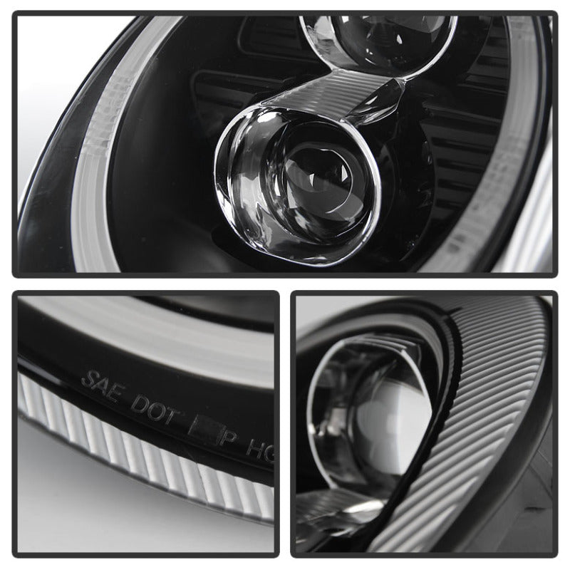 
                      
                        Spyder Porsche 911 05-09 Projector Headlights Xenon/HID Model- DRL LED Blk PRO-YD-P99705-HID-DRL-BK
                      
                    