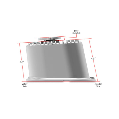 TALL M/T VALVE COVERS FOR BIG BLOCK CHEVY ENGINES