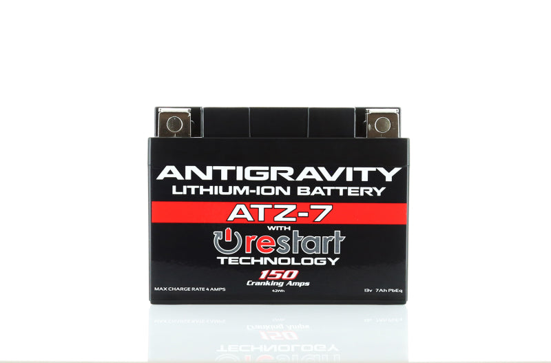 
                      
                        Antigravity YTZ7 Lithium Battery w/Re-Start
                      
                    