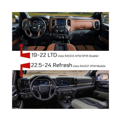 RANGE TECHNOLOGY DFM MODULE (2022.5-2026 GM V8 Trucks)