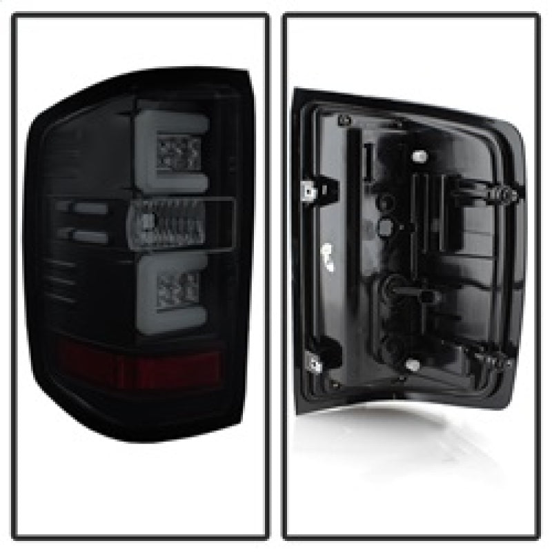 
                      
                        Spyder Chevy Silverado 16-17 Light Bar LED Tail Lights - Black Smoke ALT-YD-CS16-LED-BSM
                      
                    