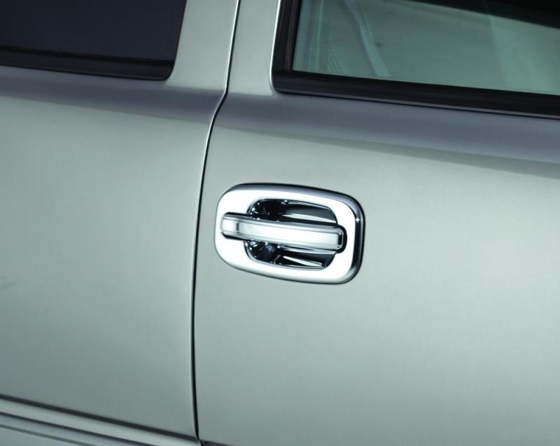 
                      
                        AVS 99-06 Chevy Tahoe (w/o Passenger Keyhole) Door Handle Covers (4 Door) 8pc Set - Chrome
                      
                    