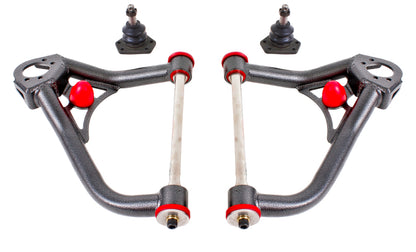 BMR 67-69 1st Gen F-Body Non-Adj. Upper A-Arms (Polyurethane) - Black Hammertone
