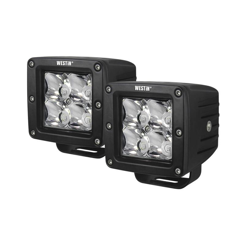 
                      
                        Westin Compact LED -4 5W Cree 3 inch x 3 inch (Set of 2) - Black
                      
                    