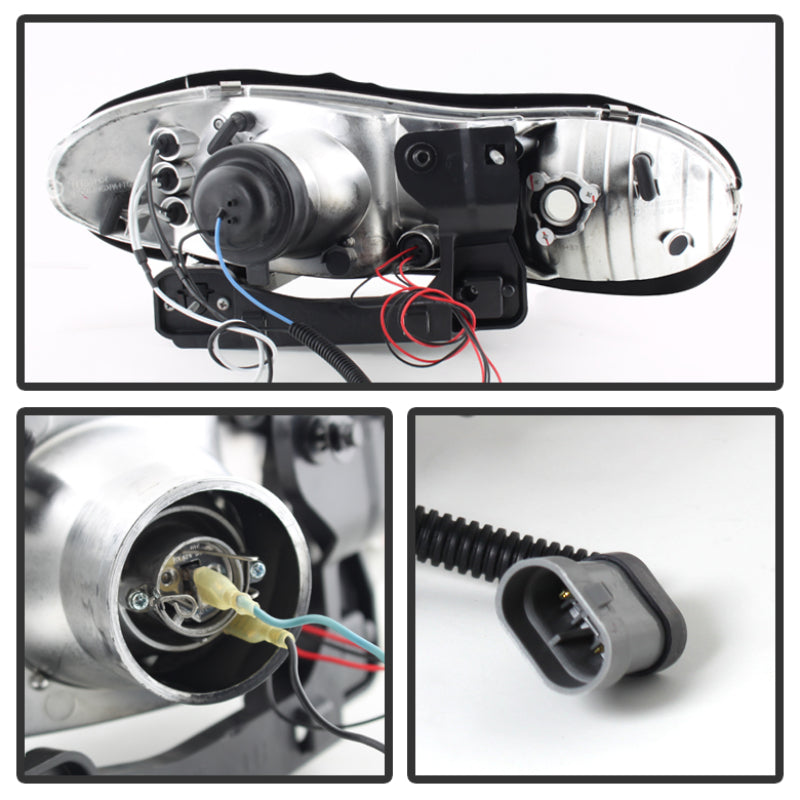 
                      
                        Spyder Chevy Camaro 98-02 Projector Headlights LED Halo LED Blk Smke - Low H1 PRO-YD-CCAM98-HL-BSM
                      
                    