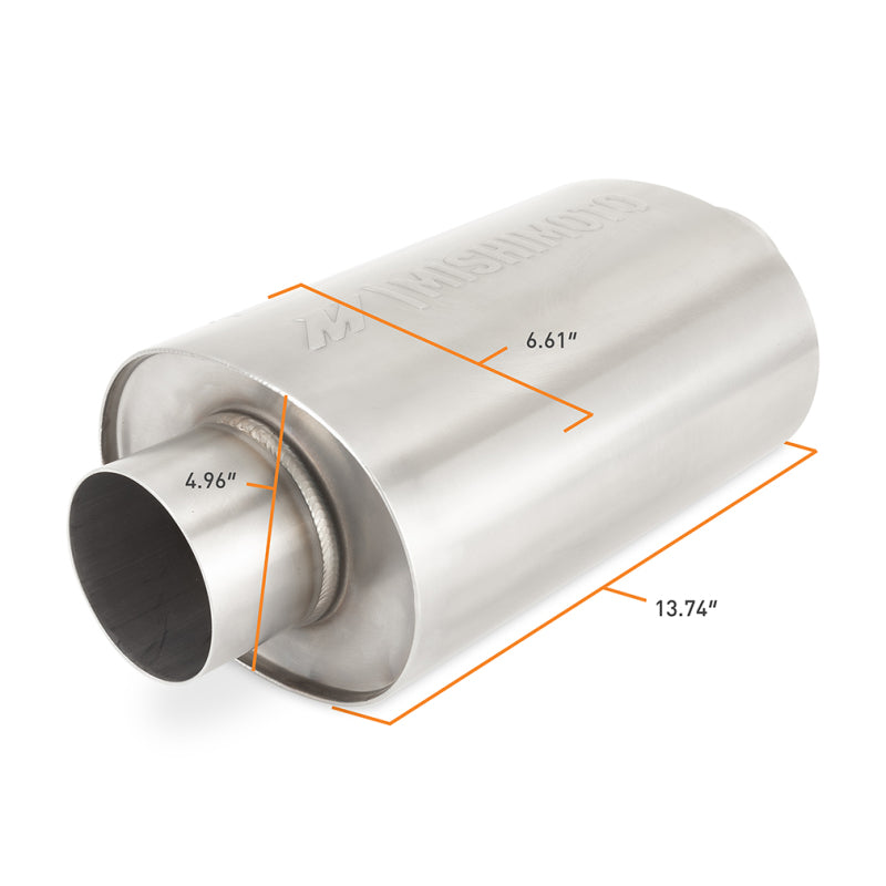 
                      
                        Mishimoto Universal Resonator with 3in Inlet/Outlet - Brushed
                      
                    
