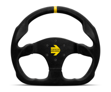 Momo MOD30 Steering Wheel 320 mm -  Black Suede/Black Spokes/1 Stripe