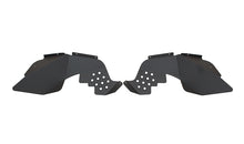 Fishbone Offroad 07-18 Jeep JK Wrangler Front/Rear Inner Fenders -Aluminum - Blk Pwdrcoat (Set Of 4)