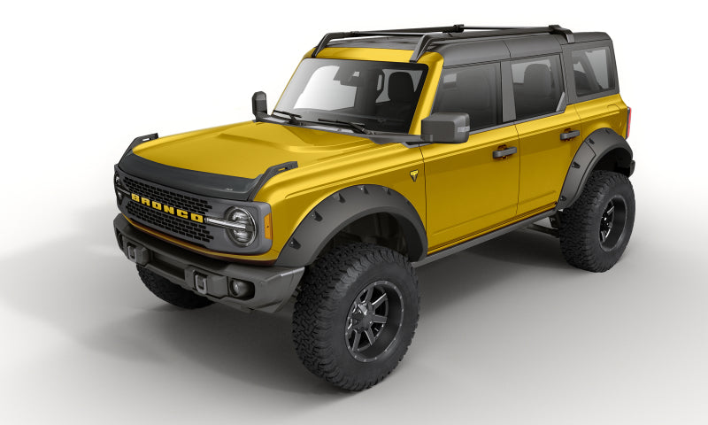 
                      
                        AVS 21-23 Ford Bronco 2/4Dr. Excl. Raptor Aeroskin Low Profile Hood Shield - Matte Black
                      
                    