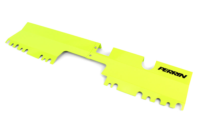 PERRIN 15-21 WRX/STI Radiator Shroud (With/Without OEM Intake Scoop) - Neon Yellow