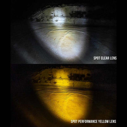 KC HiLiTES FLEX ERA LED Performance Yellow Spot Beam Lens for Light Bars