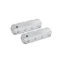 HOLLEY GM LICENSED VALVE COVER - TRACK SERIES - BBC - FABRICATED ALUMINUM