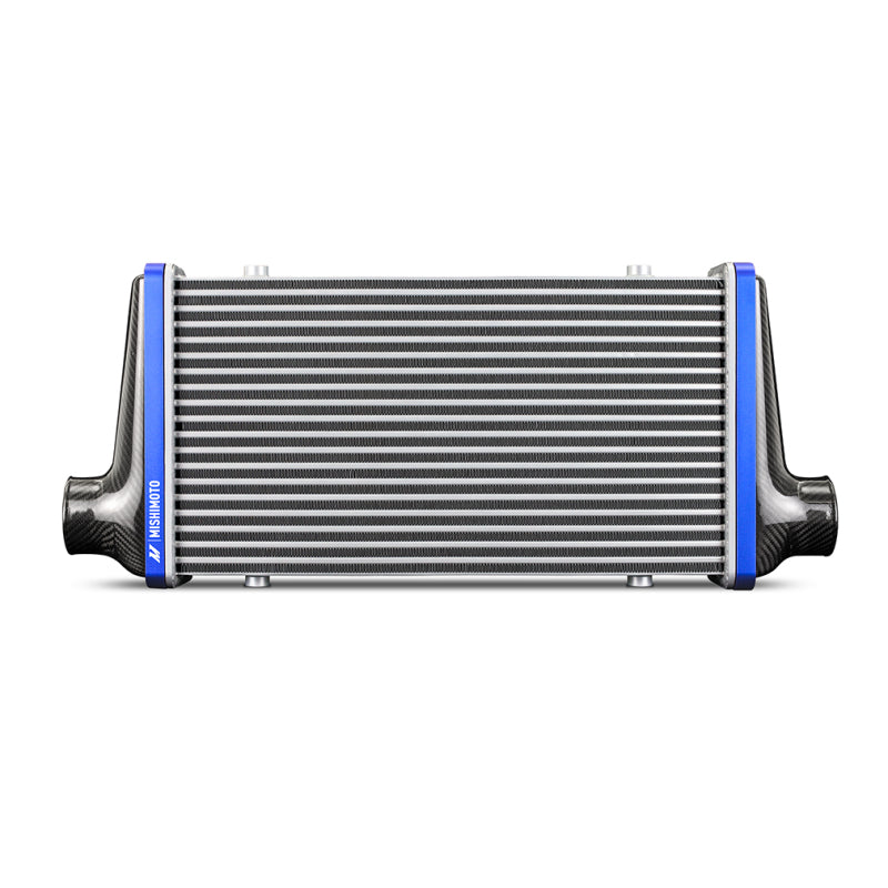 
                      
                        Mishimoto Universal Carbon Fiber Intercooler - Gloss Tanks - 450mm Gold Core - C-Flow - GR V-Band
                      
                    