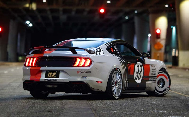 
                      
                        MagnaFlow Cat Back, SS, 2.5in, Competition, Dual Split Polished 4.5in Tips 2015 Ford Mustang V6 3.7L
                      
                    