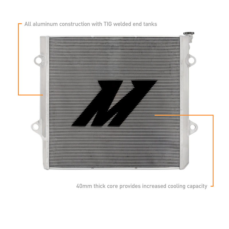 
                      
                        Mishimoto 10-23 Lexus GX460 4.6L Performance Aluminum Radiator
                      
                    