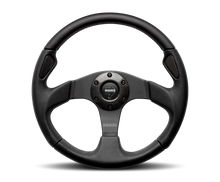 Momo Jet Steering Wheel 350 mm -  Black AirLeather/Black Spokes