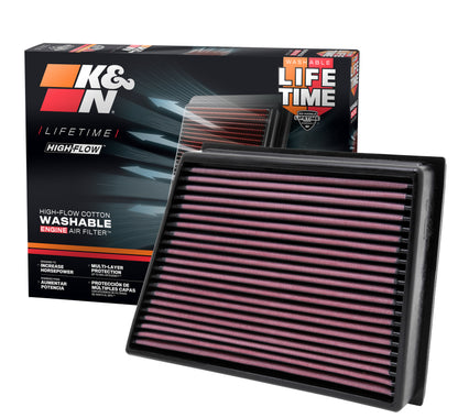 K&N Replacement Air Filter for 11-12 GMC Sierra / Chevy Silverado