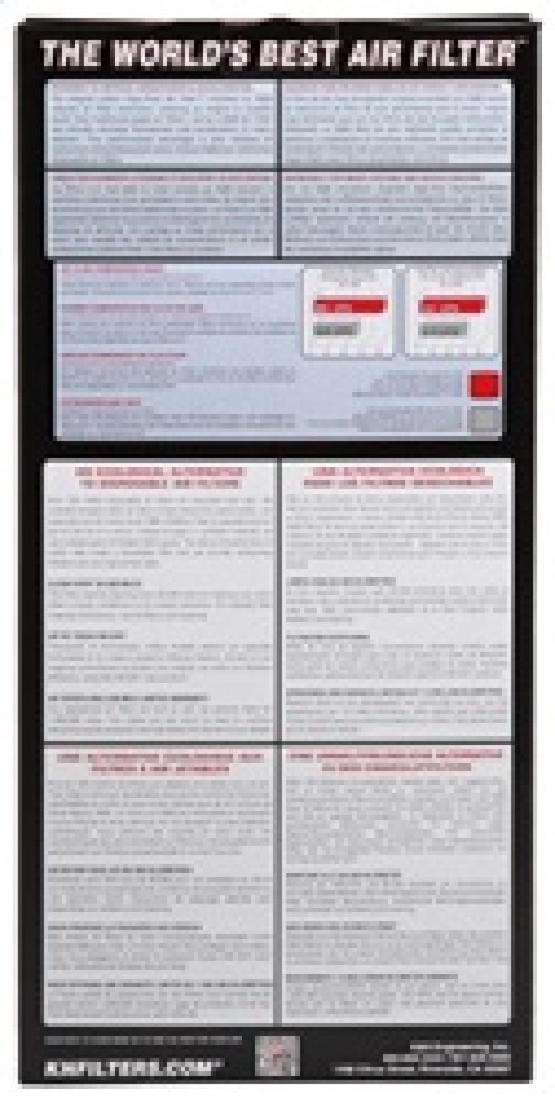 
                      
                        K&N 06-10 Chevy HHR 2.4L-L4 Drop In Air Filter
                      
                    