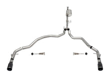 Corsa 2021-2025 Ford F-150 SuperCab/6.5in Bed 3.5L V6 Sport Cat-Back Dual Rear Exit-Black PVD
