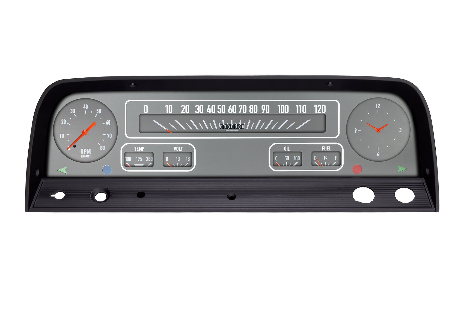 Classic Instruments Classic Truck Package Gray | Classic Instruments
