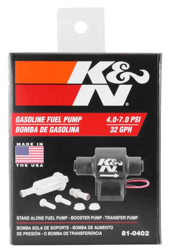 
                      
                        K&N Performance Electric Fuel Pump 4-7 PSI
                      
                    