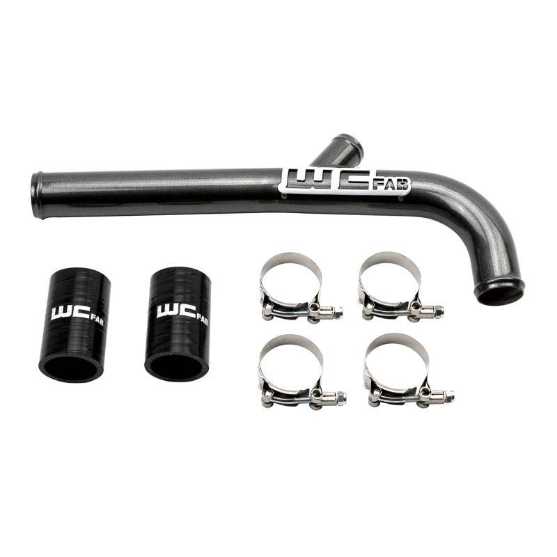 
                      
                        Wehrli 13-15 Dodge Cummins 6.7L w/Dual Radiator Upper Coolant Pipe - Bengal Red
                      
                    