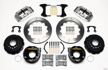 Wilwood Narrow Superlite 4R Rear P-Brk Kit 12.88in Polished Big Ford New Style 2.50in Offset