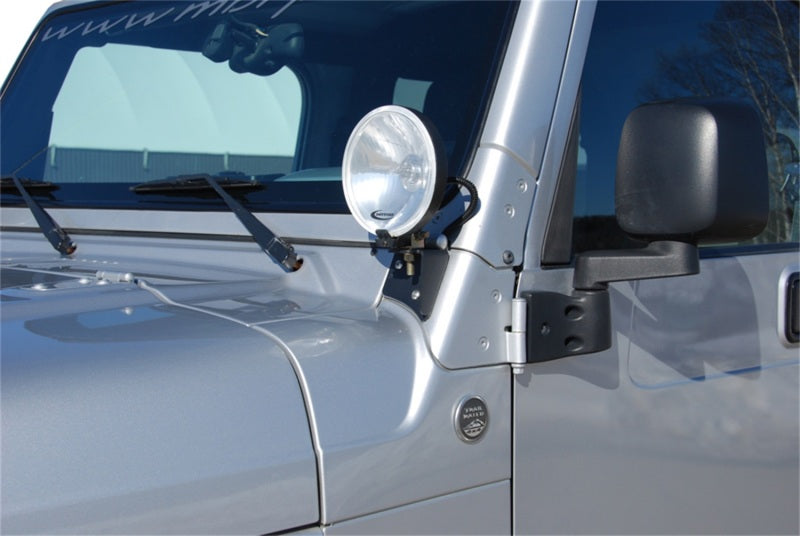 
                      
                        MBRP 97-06 Jeep Wrangler TJ Windshield Light Bracket
                      
                    