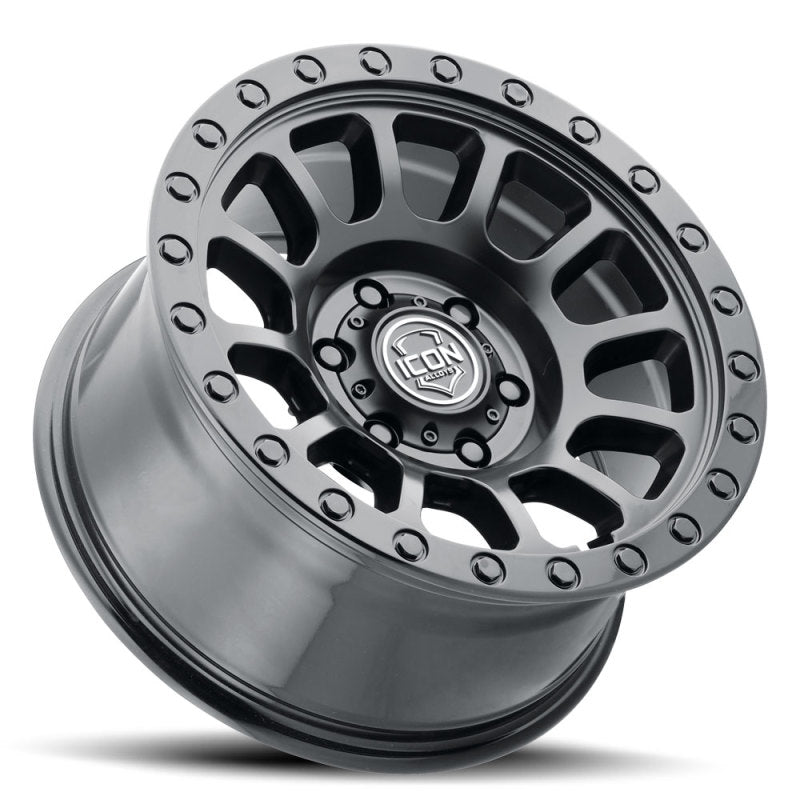 
                      
                        ICON Hulse 17 X 8.5 6 X 5.5 0mm Offset 4.75in BS Double Black
                      
                    