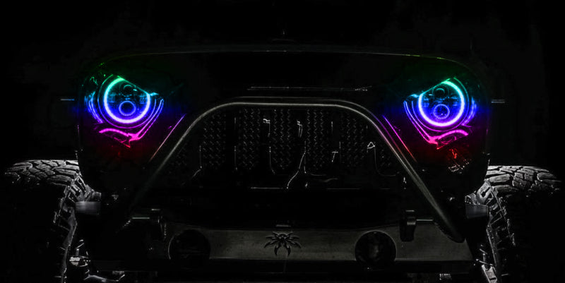 Oracle Jeep Wrangler JL/Gladiator JT 7in. High Powered LED Headlights (Pair) - Dynamic