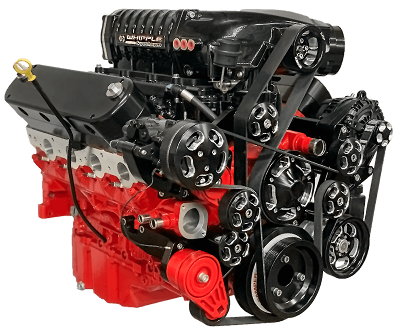 Wegner Automotive 376 CI Whipple 3.0L Supercharged LS