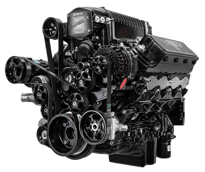 Wegner Front Drive Kit (LS) - Whipple 2.9L Corvette Offset