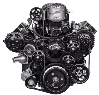 Wegner Front Drive Kit (LS) - Whipple 2.9L Corvette Offset