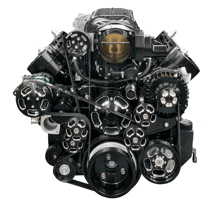 Wegner Automotive 376 CI Whipple 2.9L Supercharged LS3