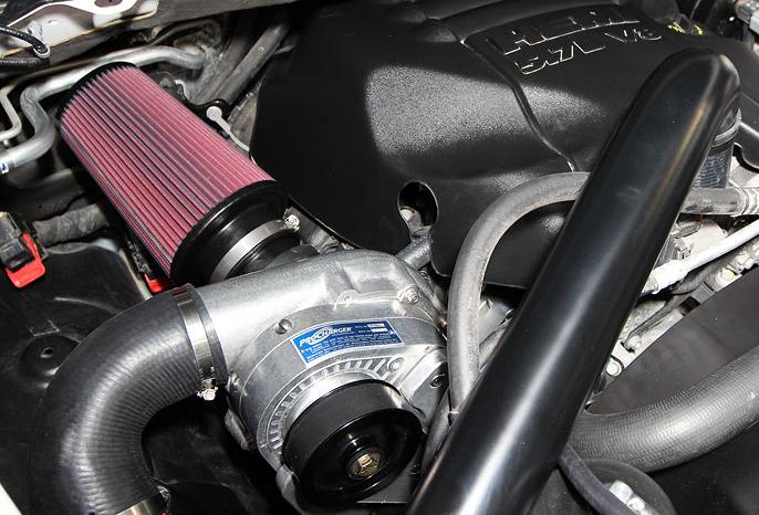 ATI / Procharger Stage II 3 Core Air-to-Air Intercooled Supercharger Tuner System for 2019-2021 Dodge Ram HEMI 5.7L