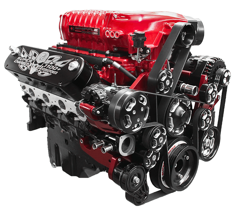 Wegner Automotive 427 CI Whipple 3.0L Supercharged LSX