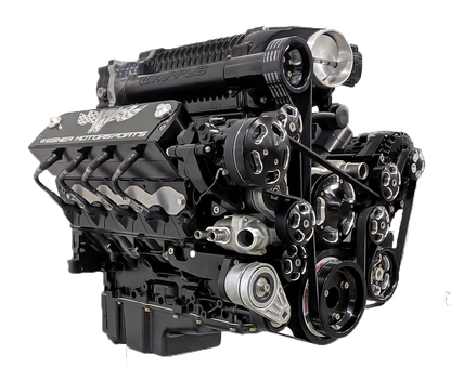 Wegner Front Drive Kit (LS) - Whipple 4.5L Camaro Offset