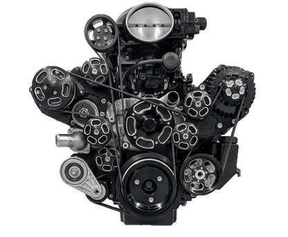 Wegner Front Drive Kit (LS) - Whipple 4.5L Camaro Offset