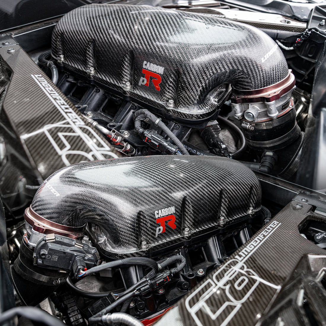 Performance Design C8 LT2 Corvette Carbon pTR Intake Manifold
