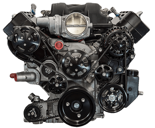 Wegner Front Drive Kit (LS) - AC / Alt. / PS  N/A Drive