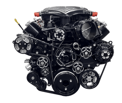 Wegner Front Drive Kit (LS) - Whipple 3.0L Inv Camaro Offset