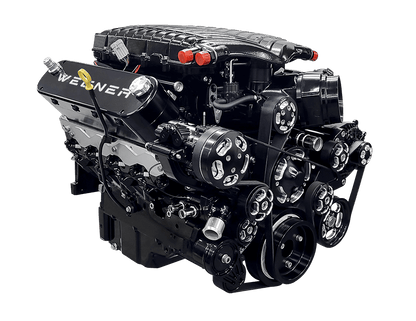 Wegner Front Drive Kit (LS) - Whipple 3.0L Inv Camaro Offset