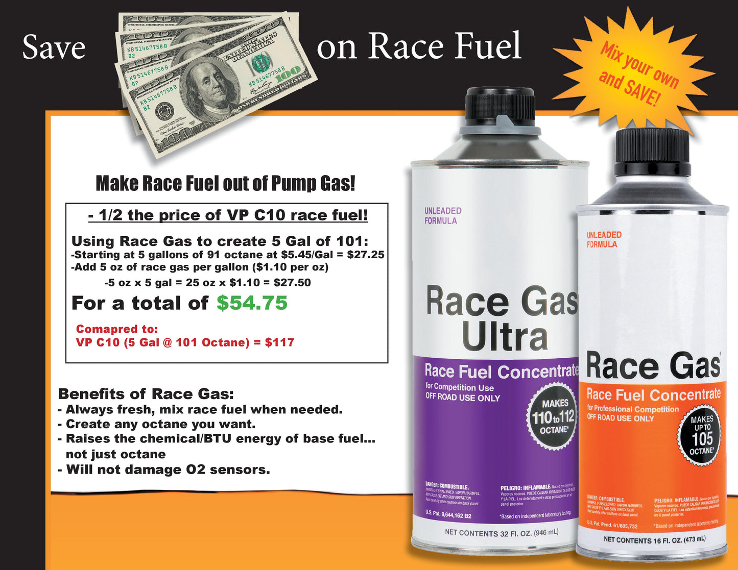 Race Gas Ultra Fuel Concentrate 200032