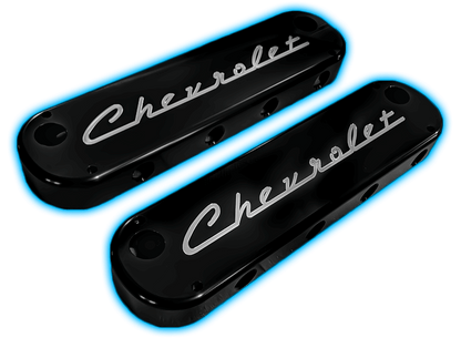 Wegner Automotive Hidden Coils Valve Covers - Rounded (LS)