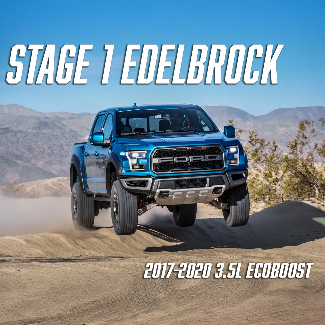 2017-2020 Ford F150 3.5 Ecoboost and Raptor Edelbrock Stage 1