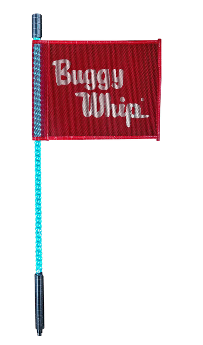 Buggy Whip 4' & 6' Bright Visibility Quick-Release LED Whip Lights